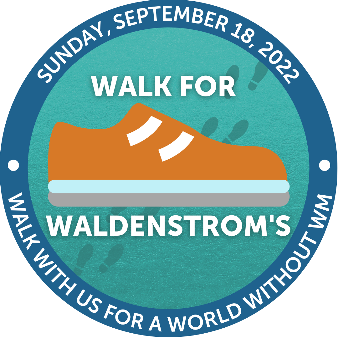 2022 IWMF WALK FOR WALDENSTROM_S Round Badge