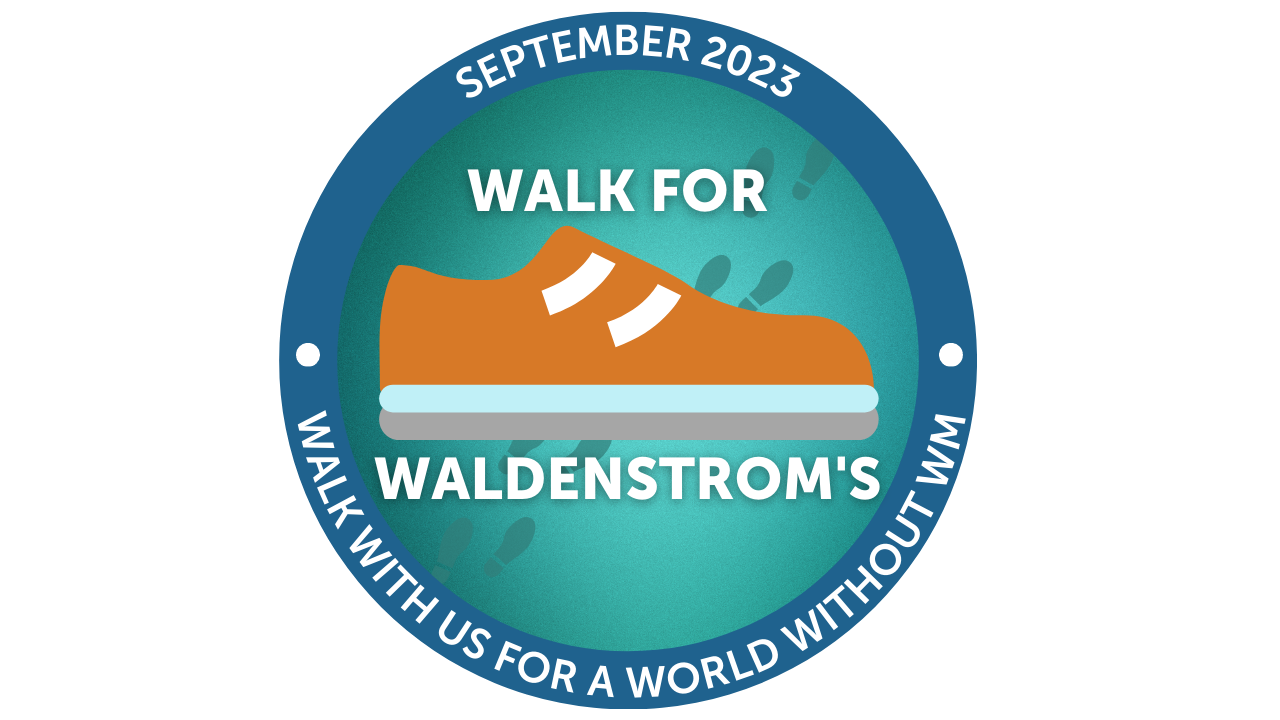 2022 IWMF WALK FOR WALDENSTROM_S Round Badge