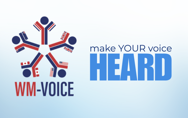 Make YOUR Voice Heard with the WM-VOICE Study