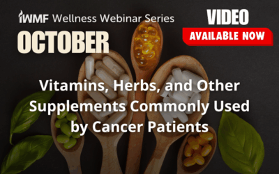 Vitamins, Herbs, and Other Supplements Commonly Used by Cancer Patients