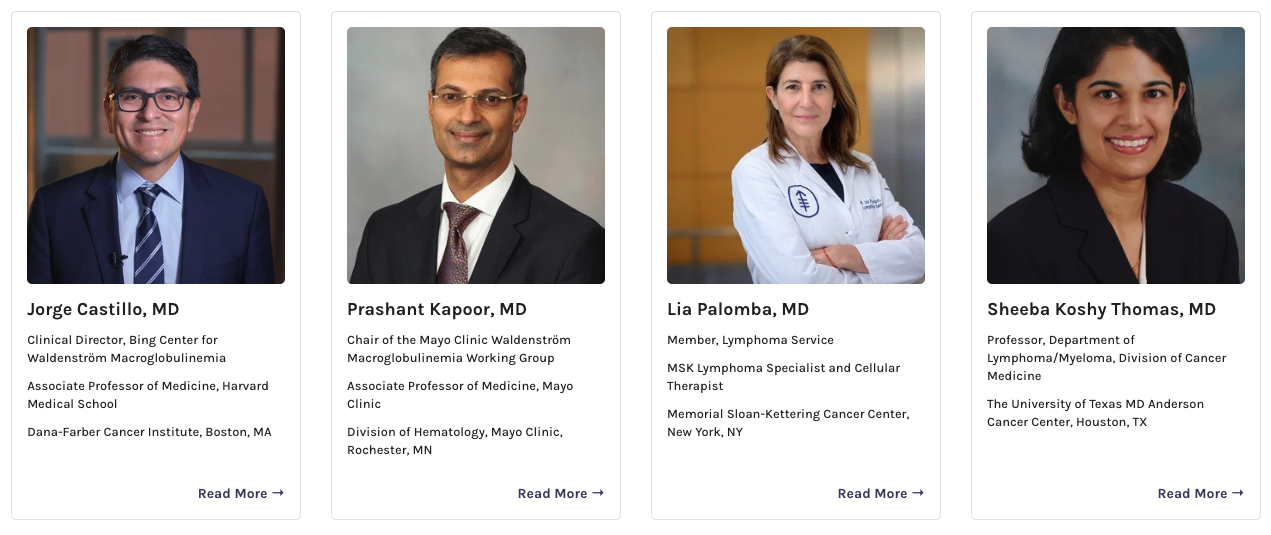 Row of WM-NET leadership photos including Jorge Castillo